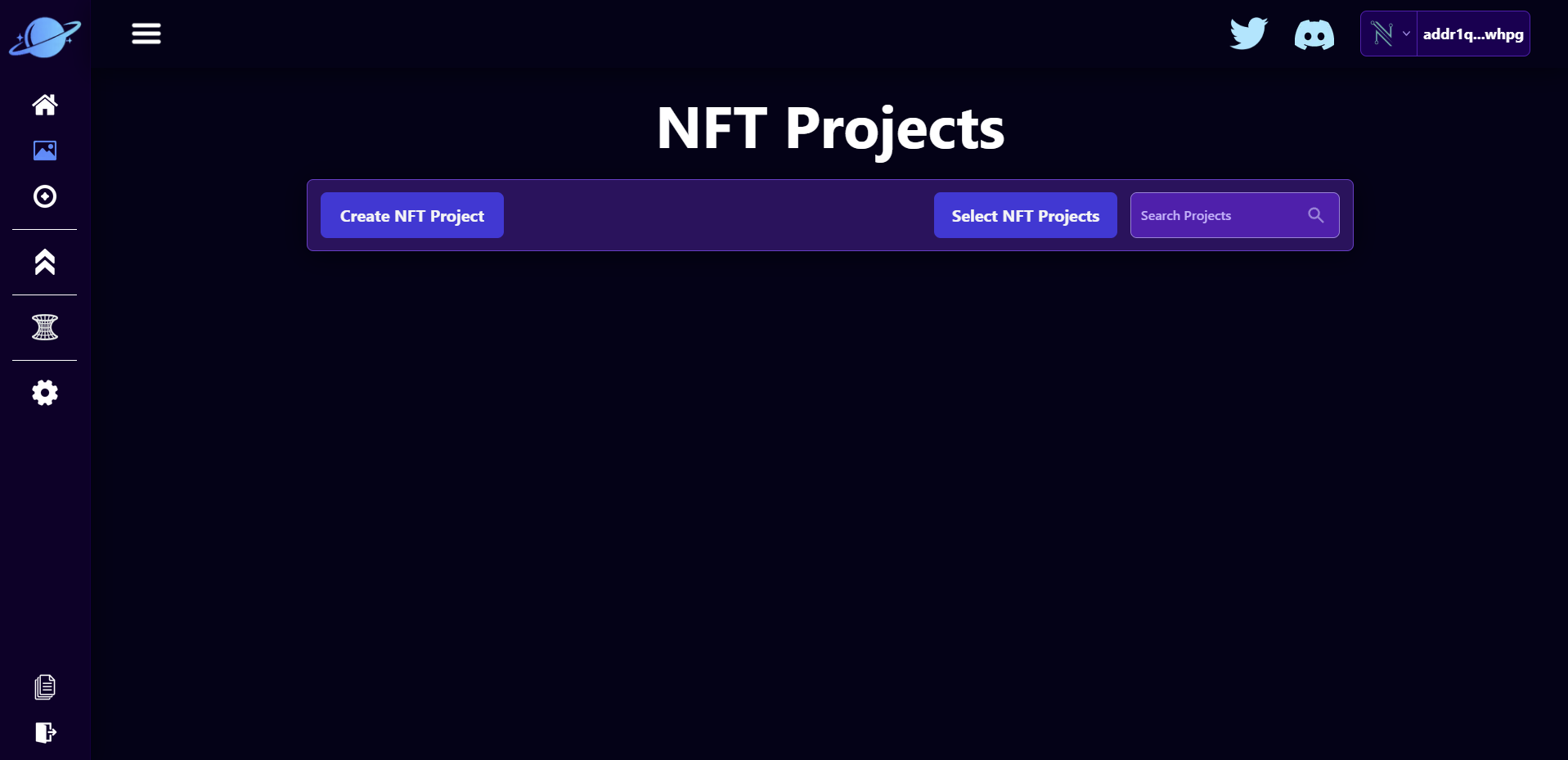 NFT Project Page