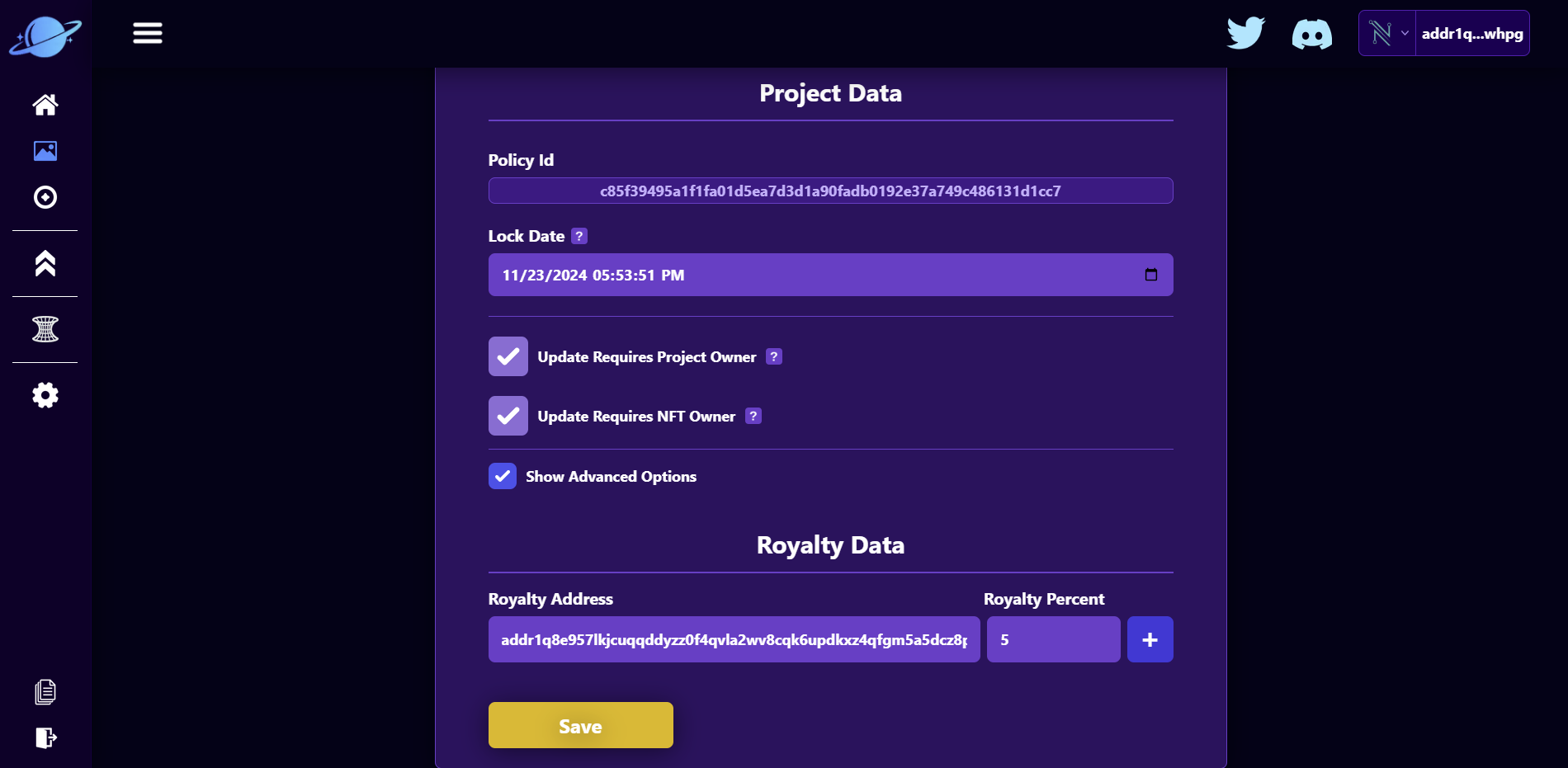 Policy Id Data