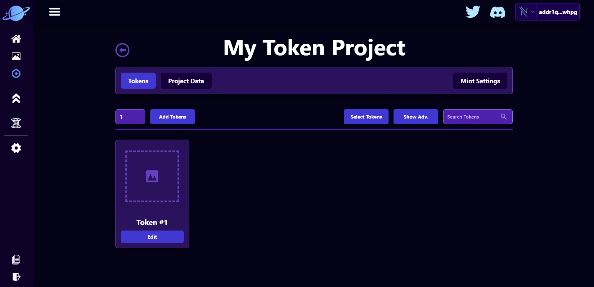 Add Token