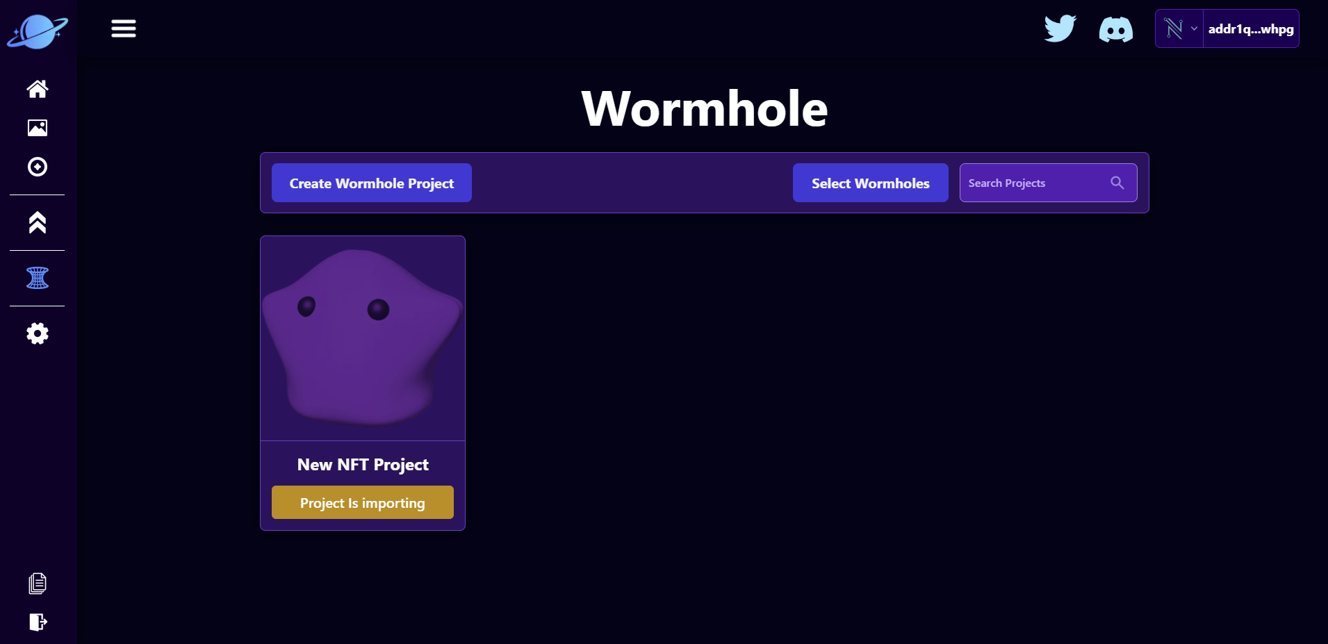 Wormhole Policy Id Import